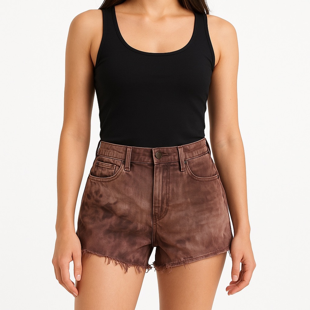 Levi's Brown Jean Shorts for Women